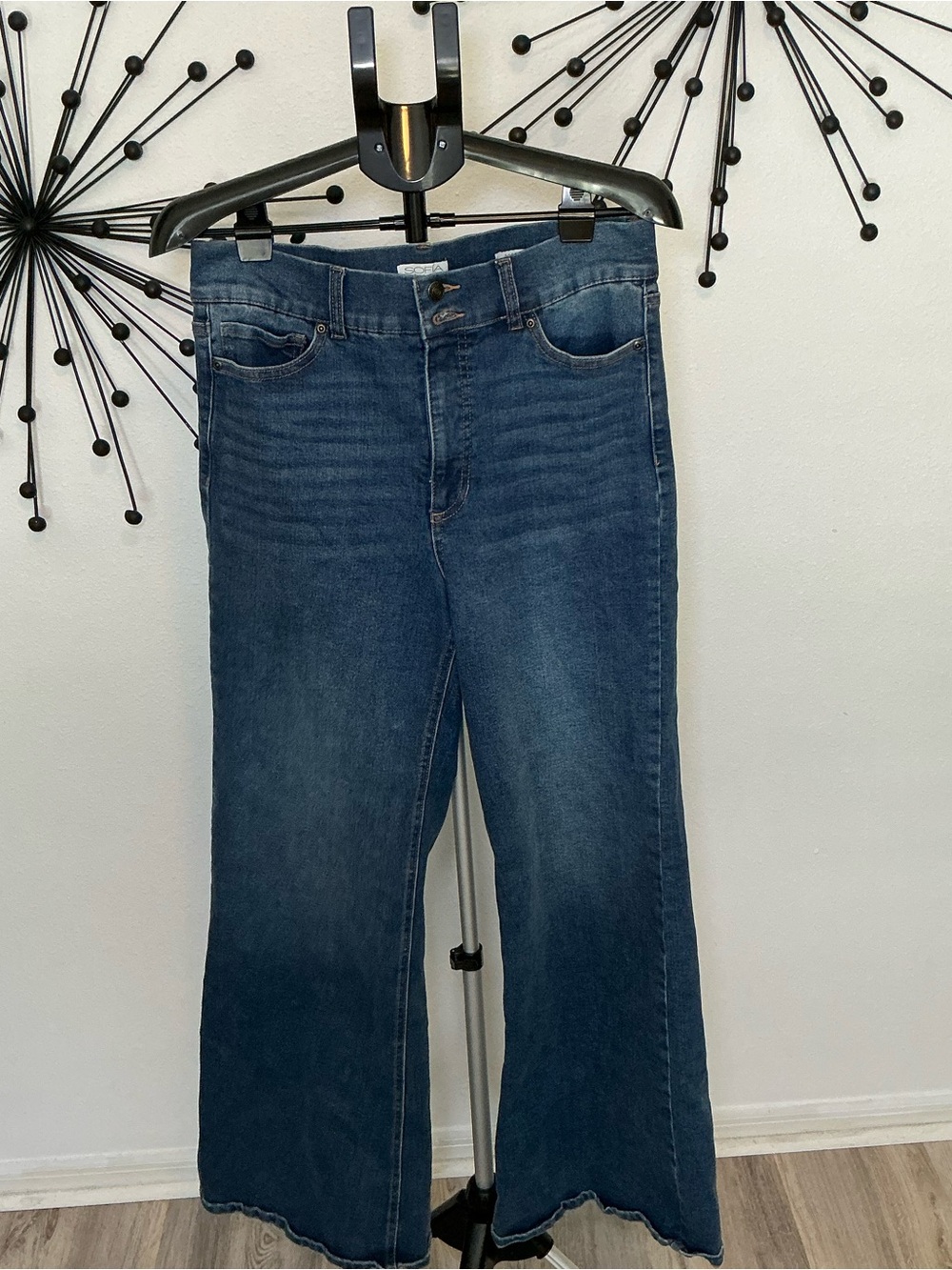 Sofia Jeans by Sofia Vergara Margot Wide Leg Jeans Medium Wash Size 12
